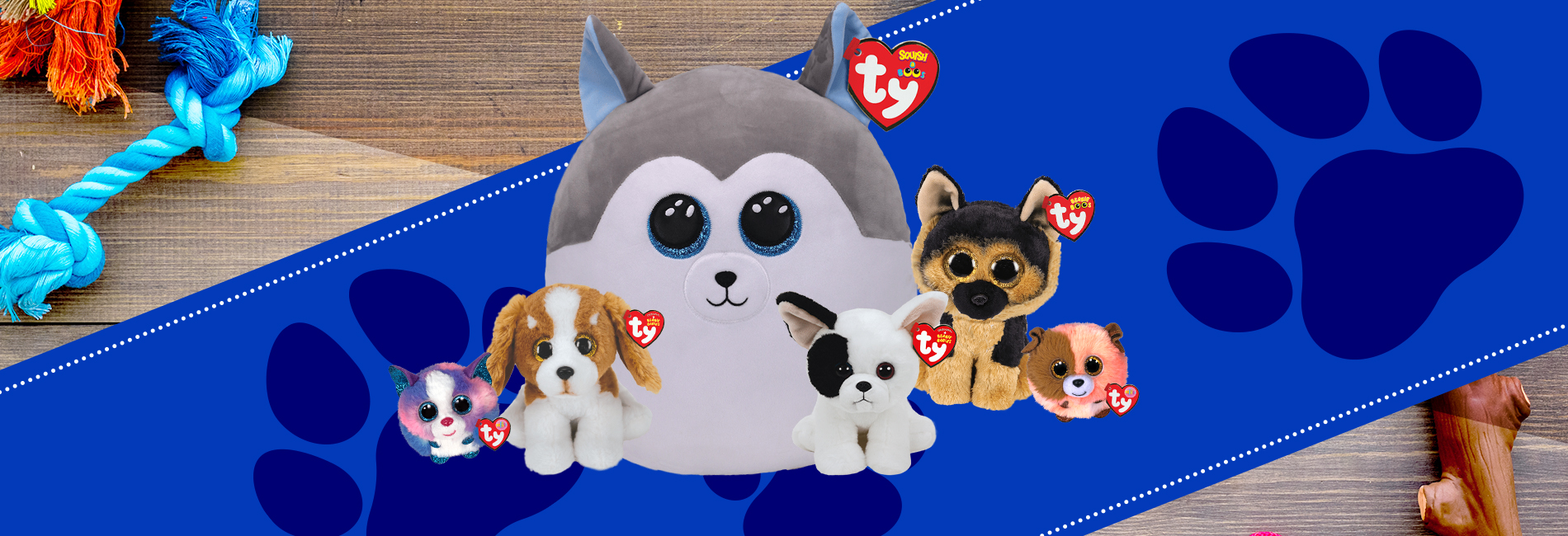 Stuffed Animal Dog Plushes & Toys :: Official Ty Store