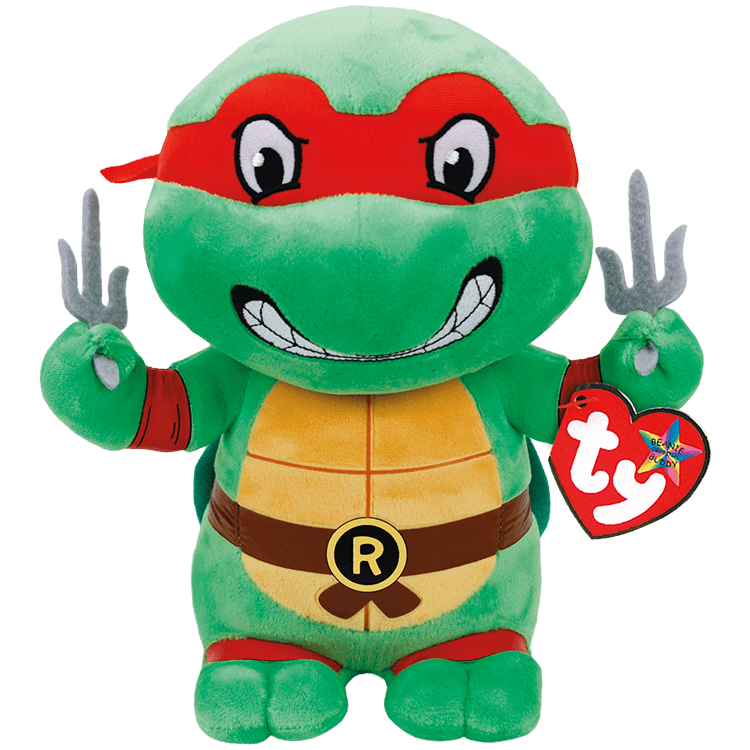 ninja turtle beanie baby