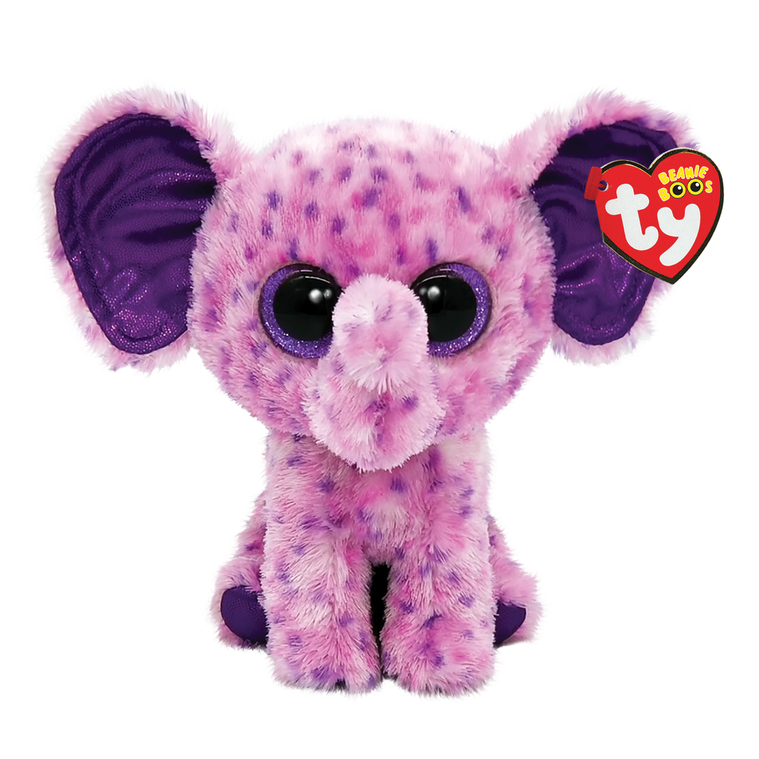 Eva - Pink Speckled Elephant