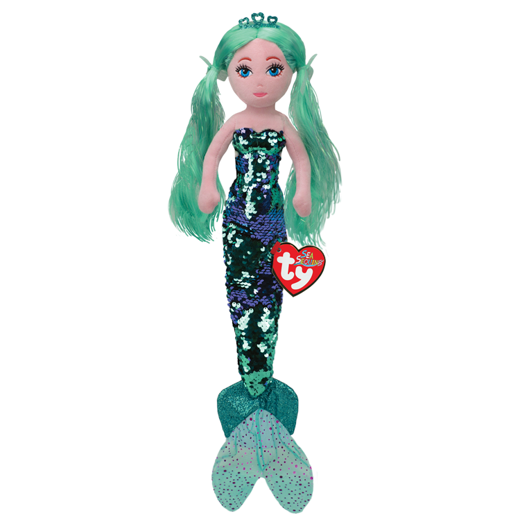Azure - Sequin Aqua Mermaid Medium
