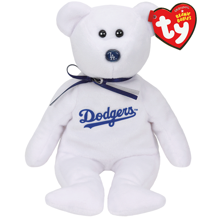 dodgers teddy bear