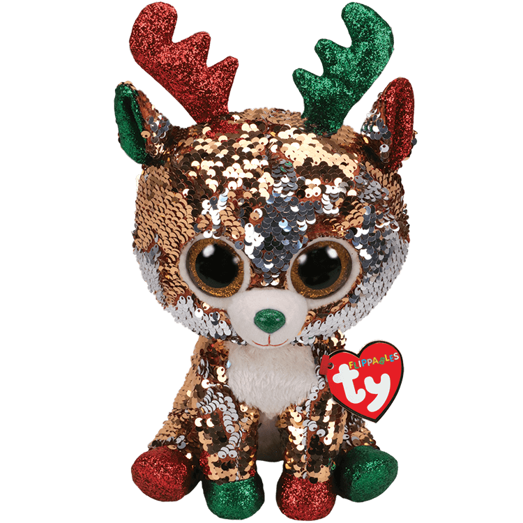 ty sequin reindeer