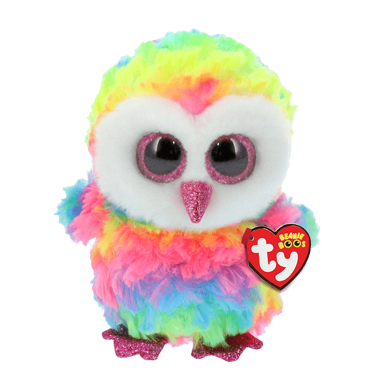 Owen - Multicolor Owl :: Ty Store