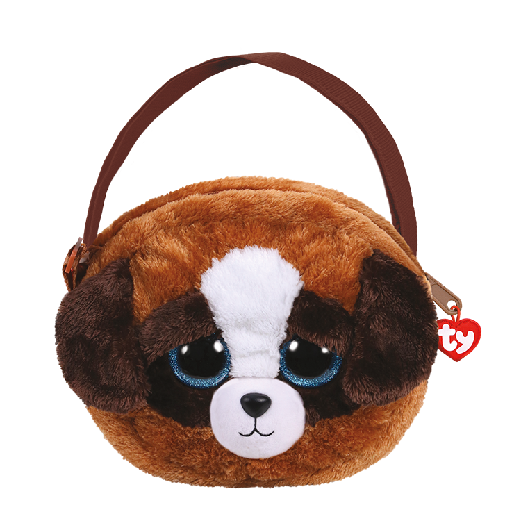 stuffed dog purse