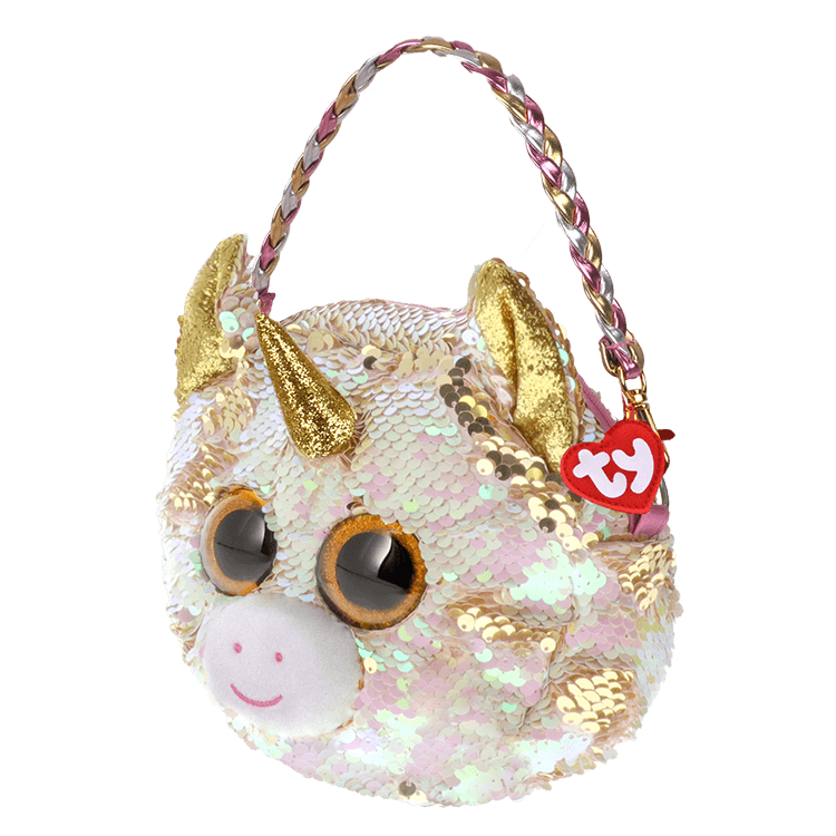 stuffed unicorn purse