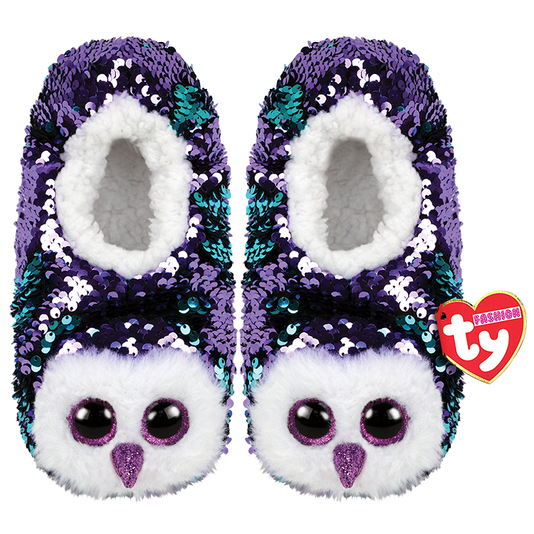 ty animal slippers