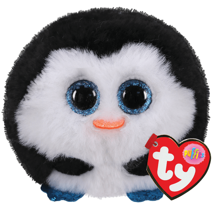 DANCING PENGUIN 28772 CUTE FLUFFY WADDLES WALKING SQUEAKING PLUSH WADDLE TOY 