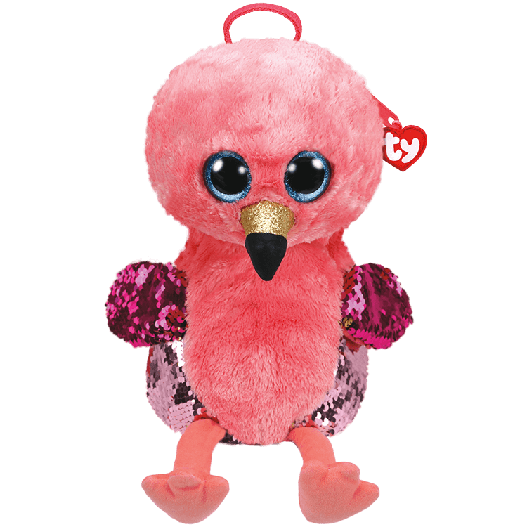 large flamingo beanie boo