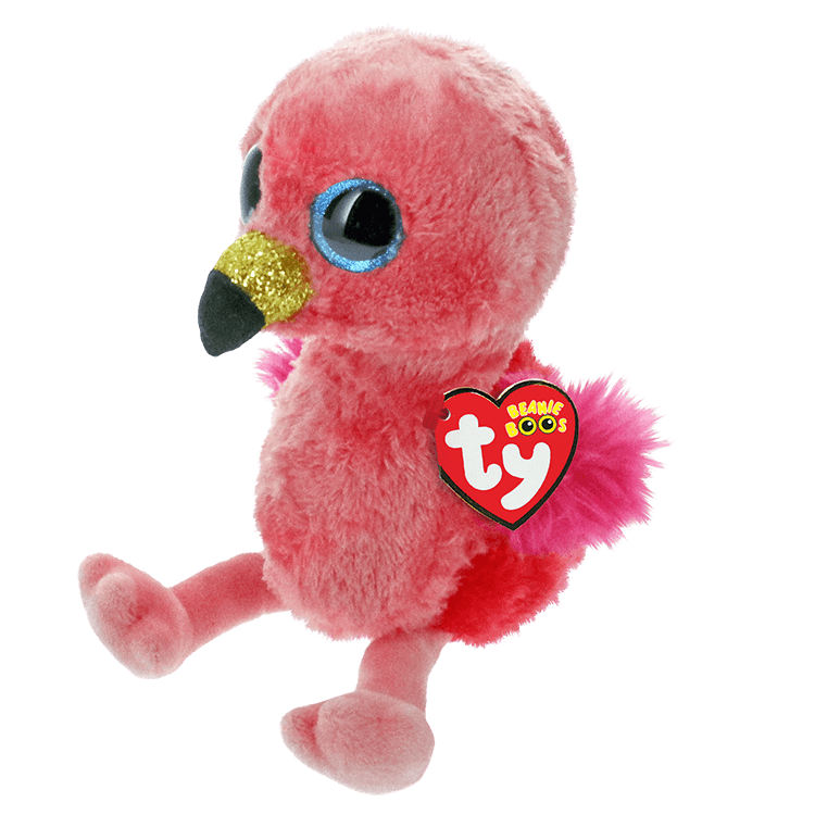 Ty Gear Geldbörse Flamingo Gilda Plüsch für Kinder Pink Glubschi 