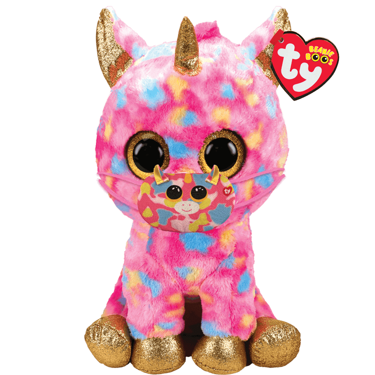 fantasia beanie boo unicorn plush