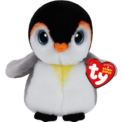 Teeny 4 inch Ty Pocket Penguin 42141 Ty Beanies TY42141 Stuffed Animal