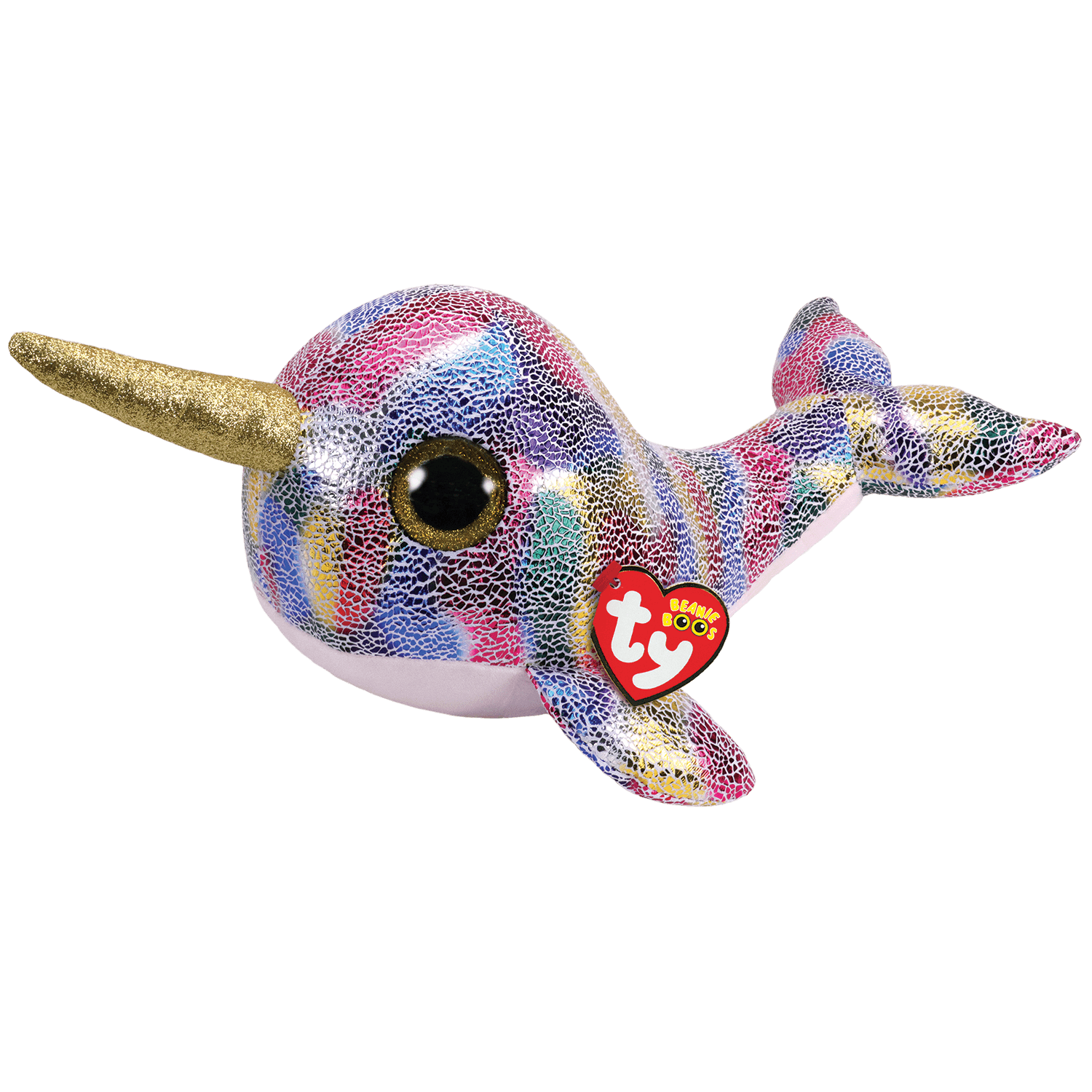 rainbow narwhal beanie boo