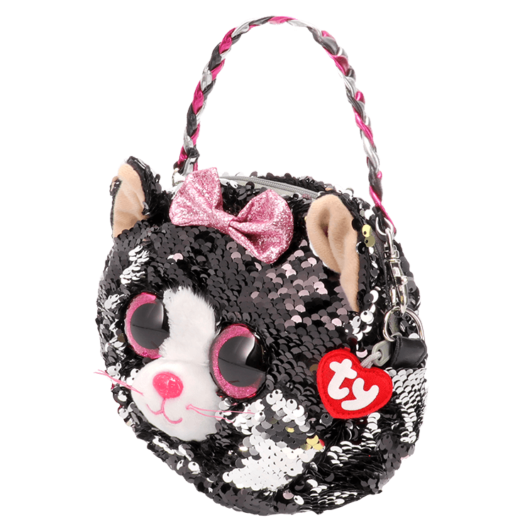 Kiki - Reversible Sequin Cat Purse :: Official Ty Store