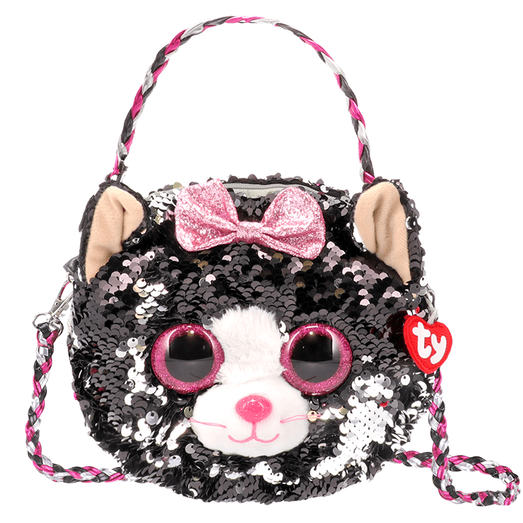 Kiki - Reversible Sequin Cat Purse :: Official Ty Store