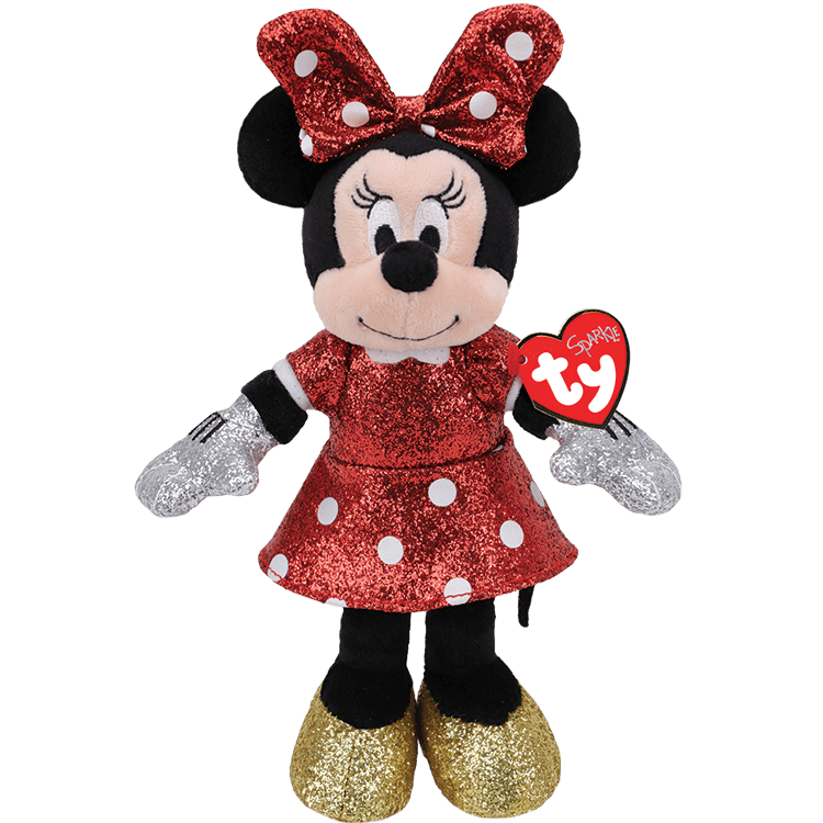 Minnie Mouse - Red Sparkle Medium