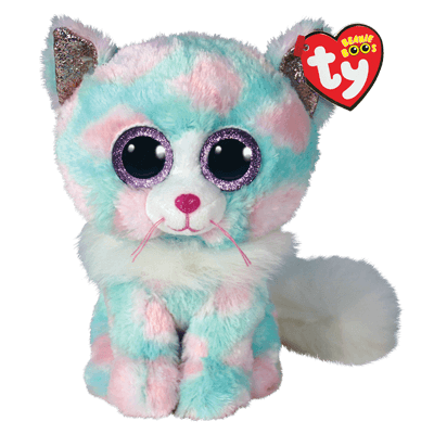 Ty Beanie Boos Cat Plush Toy Medium Collection 