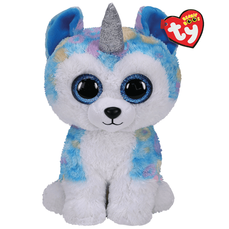 husky unicorn beanie boo