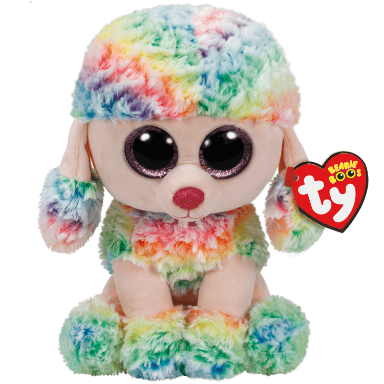 rainbow dog ty