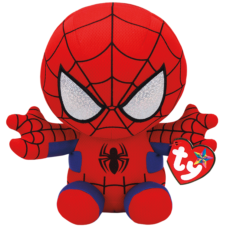 spider man ty plush