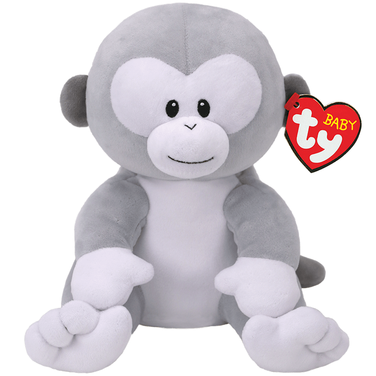 grey monkey stuffed animal