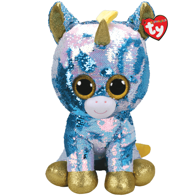 sequin beanie boo unicorn