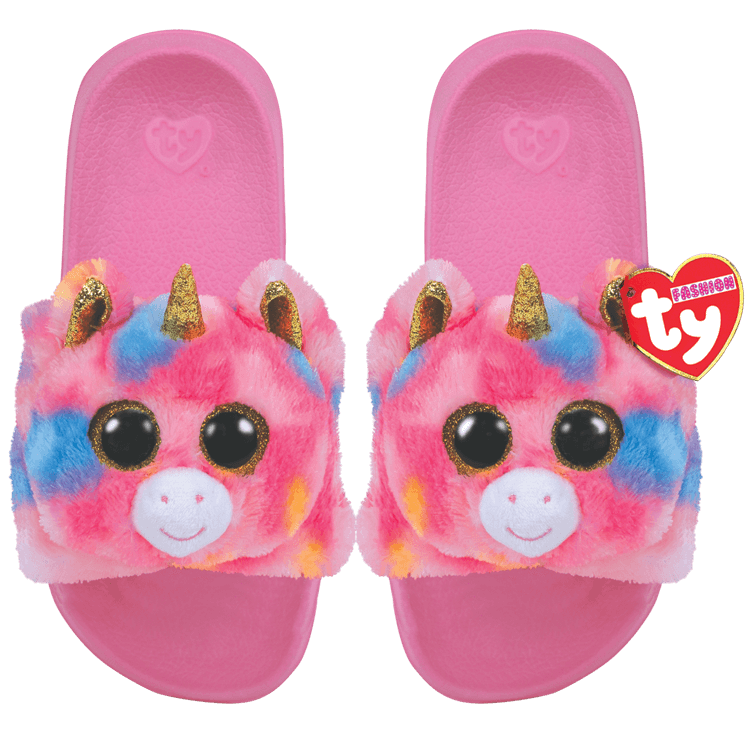 beanie boo slide sandals