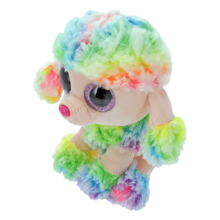 Details about   Ty Beanie Babies Ty Gear 95005 Rainbow the Poodle Boo Back Pack 
