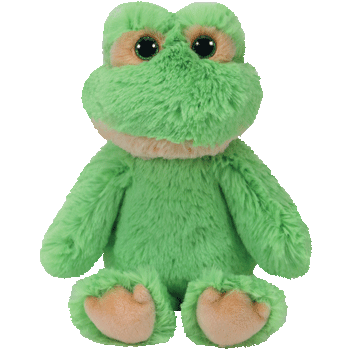 ty pluffies ponds frog