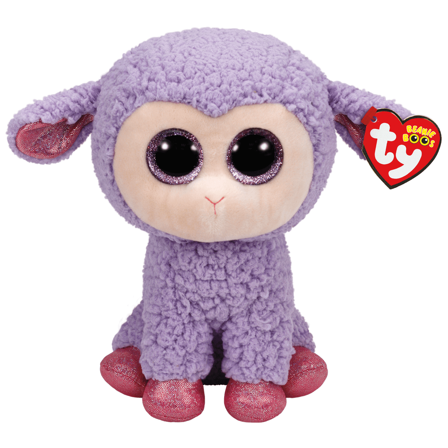 purple stuffed lamb