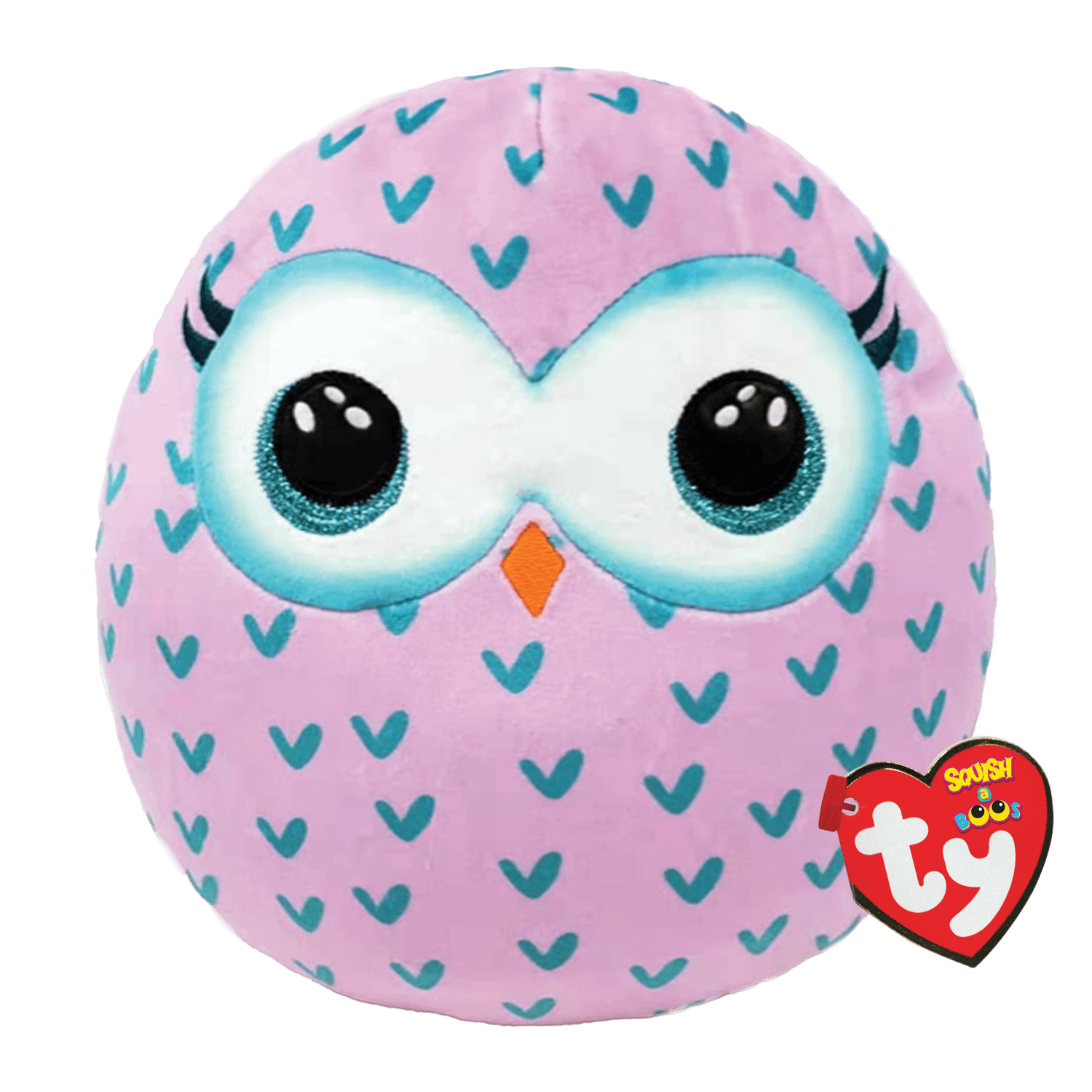 pink owl pillow