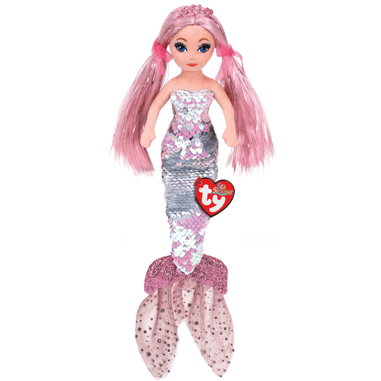 ty sea sequins plush mermaids
