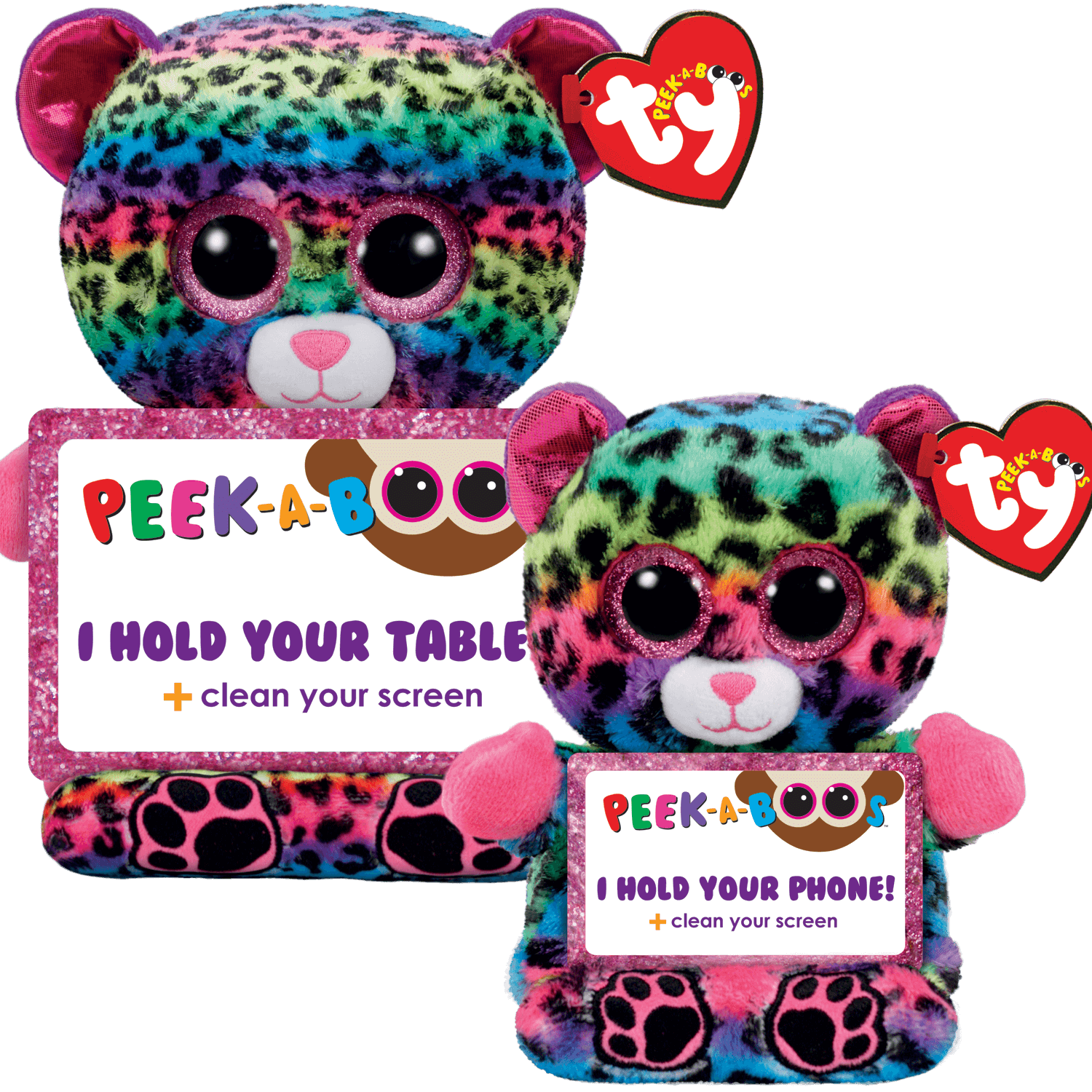 Leopard Peek A Boo Duo Official Ty Store