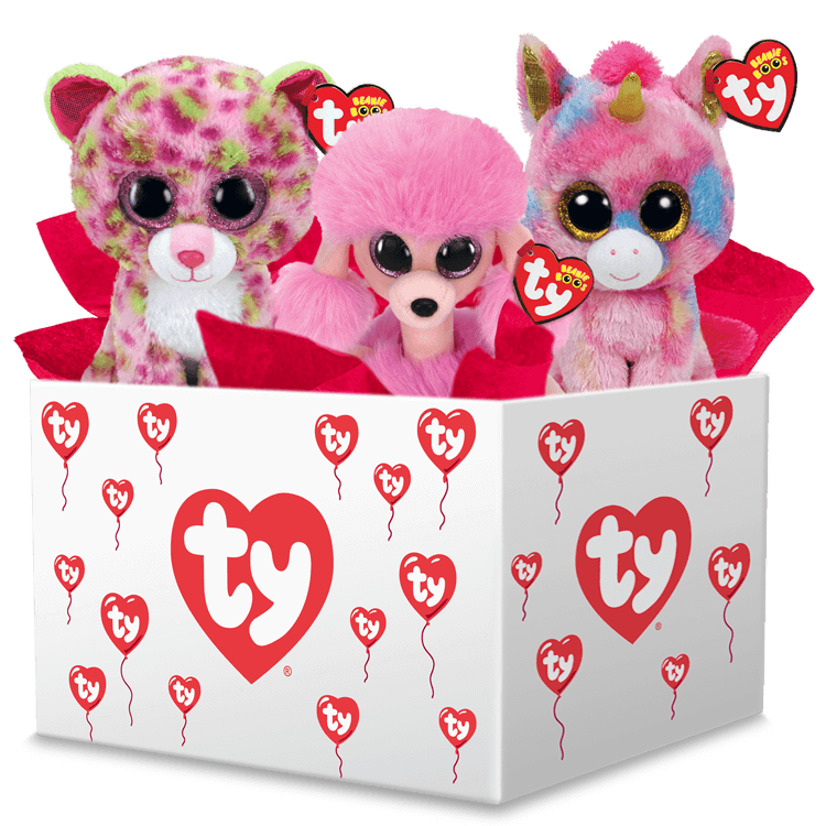 pink beanie boos